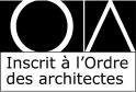 Inscrit à l'ordre 
          des architectes