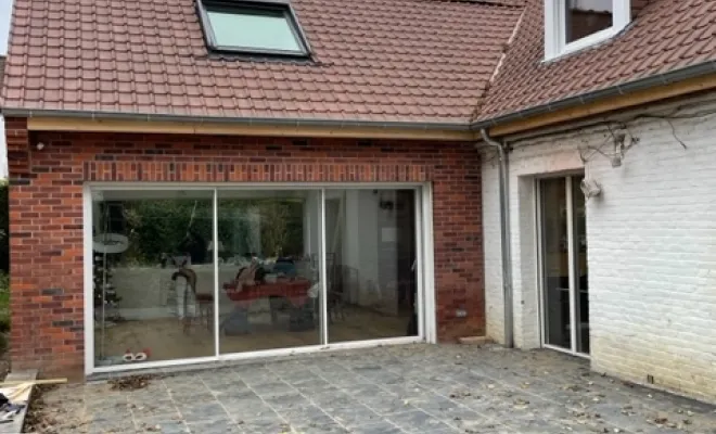 Extension d'une maison individuelle à Roncq, Lille, ATELIER VPA